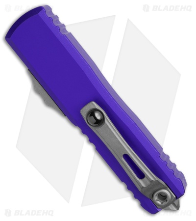 Microtech UTX-85 D/E  Gen IV OTF Automatic Knife Purple (3.1" Apocalyptic)