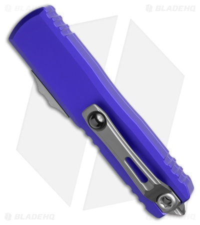 Microtech UTX-85 D/E  Gen IV OTF Automatic Knife Purple (3.1" Stonewash)