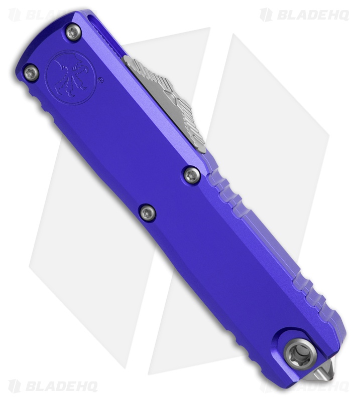 Microtech UTX-85 D/E  Gen IV OTF Automatic Knife Purple (3.1" Stonewash)