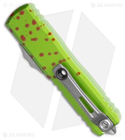 Microtech UTX-85 D/E  Gen IV OTF Automatic Knife Zombie-Tech (3.1" Stonewash)