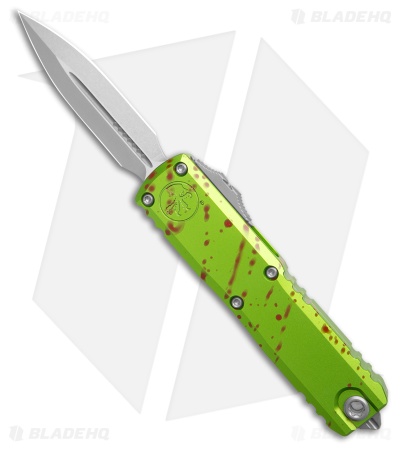 Microtech UTX-85 D/E  Gen IV OTF Automatic Knife Zombie-Tech (3.1" Stonewash)