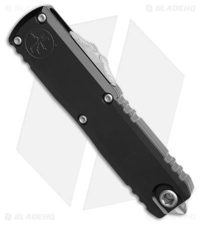 Microtech UTX-85 Gen IV D/E OTF Automatic Knife Black Al (3.1" Apoc Full Serr)