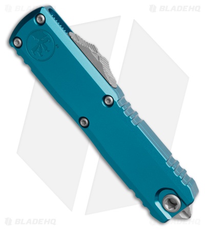 Microtech UTX-85 Gen IV D/E OTF Automatic Knife Blue Aluminum (3.1" Apoc P/S)