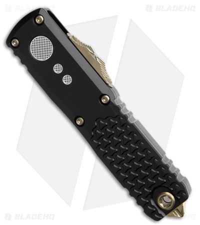 Microtech UTX-85 Gen IV D/E OTF Automatic Knife Jedi Master Al (3.1" Green Serr)