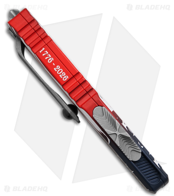 レッドヒート('85米) Microtech UTX-85 Gen IV S/E OTF Automatic Knife 250th ANN 4th of July