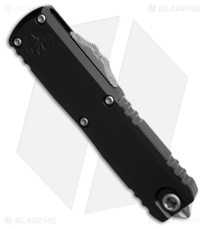 Microtech UTX-85 Gen IV S/E OTF Automatic Knife Black Aluminum (3.1" Apoc Serr)
