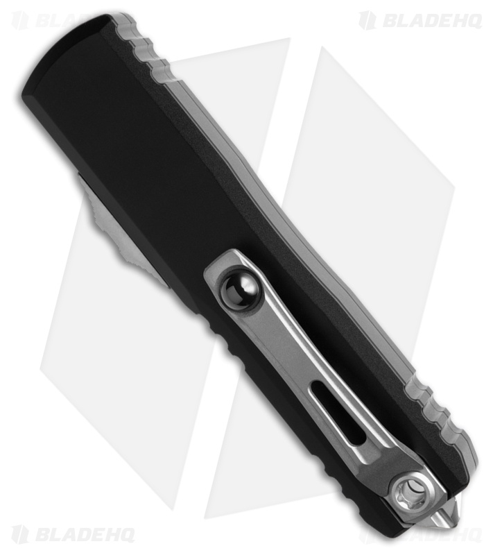 Microtech UTX-85 Gen IV S/E OTF Automatic Knife Black Aluminum (3.1" SW)