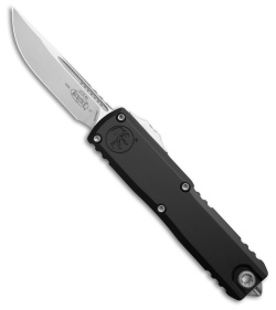 Microtech UTX-85 Gen IV S/E OTF Automatic Knife Black Aluminum (3.1" SW)