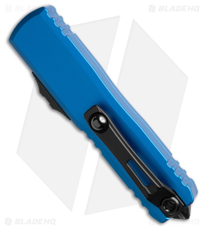 Microtech UTX-85 Gen IV S/E OTF Automatic Knife Blue Aluminum (3.1" Black)