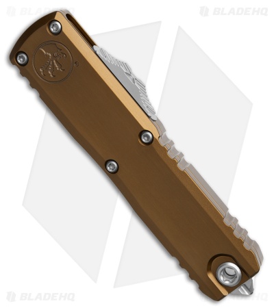 Microtech UTX-85 Gen IV S/E OTF Automatic Knife Tan Aluminum (3.1" Stonewash)