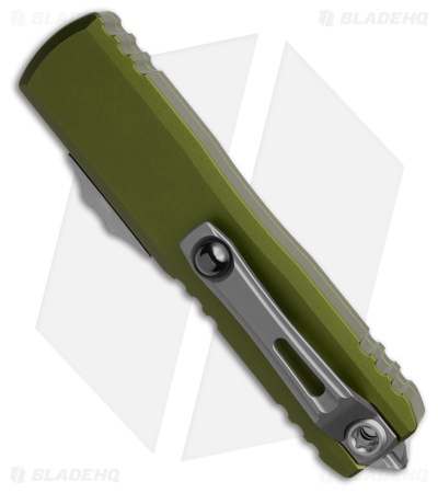 Microtech UTX-85 S/E  Gen IV OTF Automatic Knife OD Green (3.0" Stonewash)