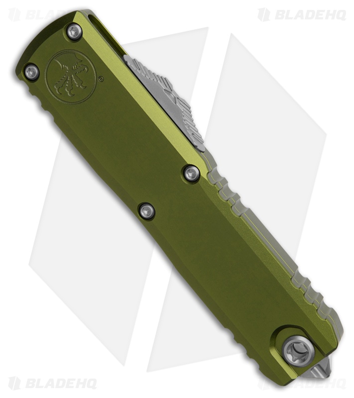 Microtech UTX-85 S/E  Gen IV OTF Automatic Knife OD Green (3.0" Stonewash)
