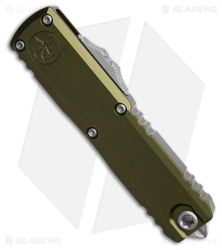 Microtech UTX-85 S/E  Gen IV OTF Automatic Knife OD Green (3.0" Apocalyptic)
