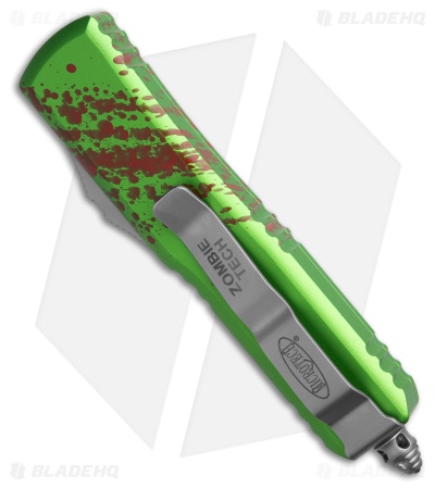 Microtech UTX-85 S/E OTF Auto Knife Zombie (3.1" Stonewash) 231-10Z