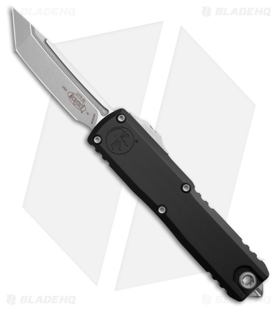 Microtech UTX-85 Tanto  Gen IV OTF Automatic Knife Black (3.1" Stonewash)