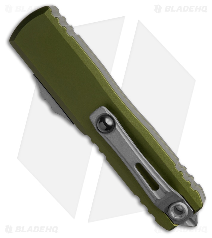 Microtech UTX-85 Tanto  Gen IV OTF Automatic Knife OD Green (3.1" Apocalyptic)