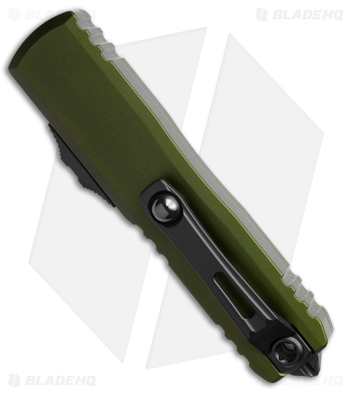 Microtech UTX-85 Tanto  Gen IV OTF Automatic Knife OD Green (3.1" Black)