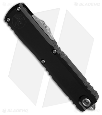 Microtech Ultratech D/E Gen IV Automatic Knife Black Al (3.5" SW)