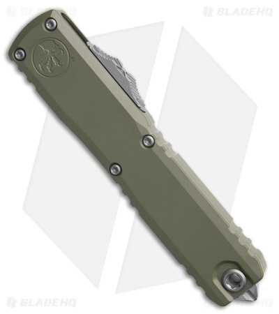 Microtech Ultratech D/E Gen IV Automatic Knife Cerakote Moss Green Al (3.5")