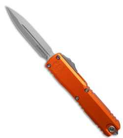 Microtech Ultratech D/E Gen IV Automatic Knife Orange Al (3.5" SW)
