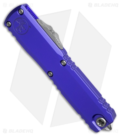 Microtech Ultratech D/E Gen IV Automatic Knife Purple Al (3.5" SW)