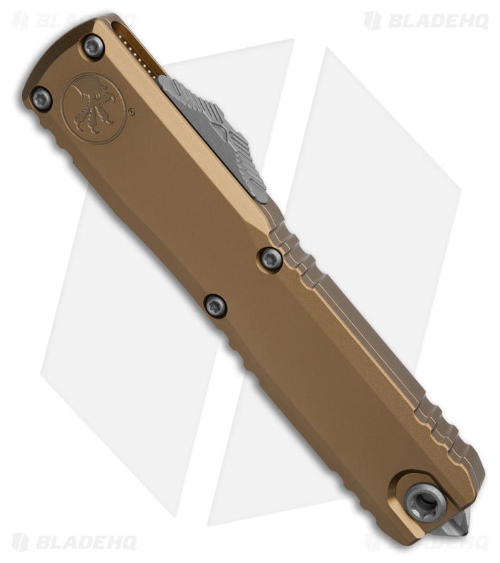 Microtech Ultratech D/E Gen IV Automatic Knife Tan Al (3.5" AP)