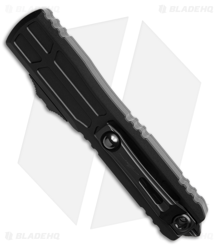 Microtech Ultratech EX-ZBP Gen III D/E OTF Knife Black Al (3.5" Black Serr)