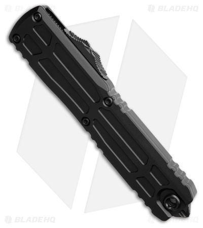 Microtech Ultratech EX-ZBP Gen III D/E OTF Knife Black Al (3.5" Black Serr)