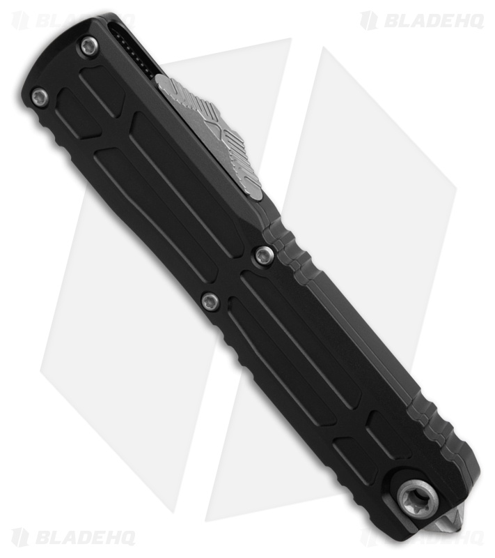 Microtech Ultratech EX-ZBP Gen III D/E OTF Knife Black Al (3.5" APOC)