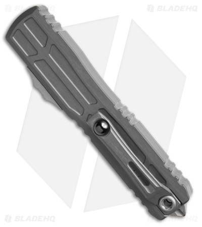 Microtech Ultratech EX-ZBP Gen III D/E OTF Knife Natural Clear Al (3.5" APOC)