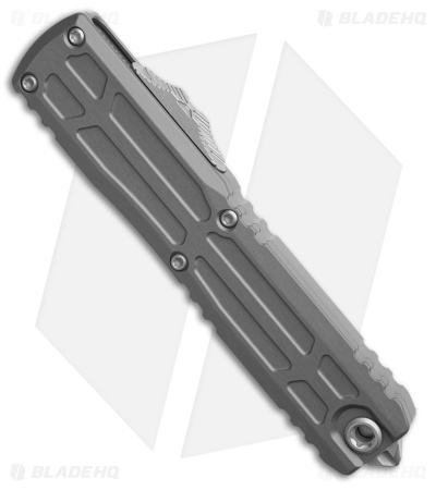 Microtech Ultratech EX-ZBP Gen III D/E OTF Knife Natural Clear Al (3.5" Serr)