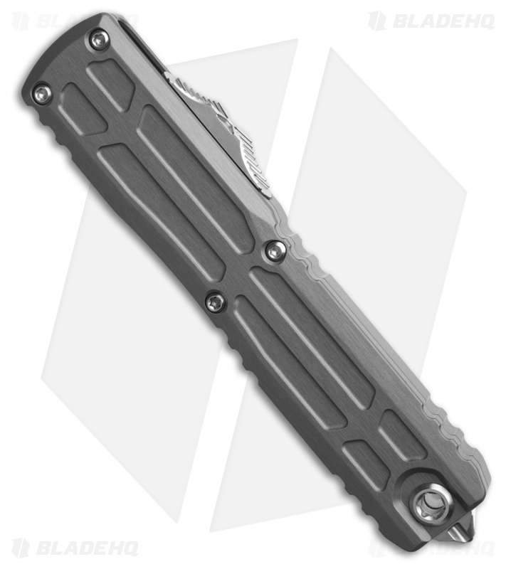 Microtech Ultratech EX-ZBP Gen III OTF Knife Natural Hardcoat (3.5" Cracked Ice)