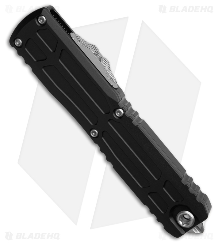 Microtech Ultratech EX-ZBP Interceptor S/E OTF Knife Black Al (3.5" SW)