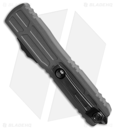 Microtech Ultratech EX-ZBP Interceptor S/E OTF Knife Natural Clear Al (3.5" DLC)