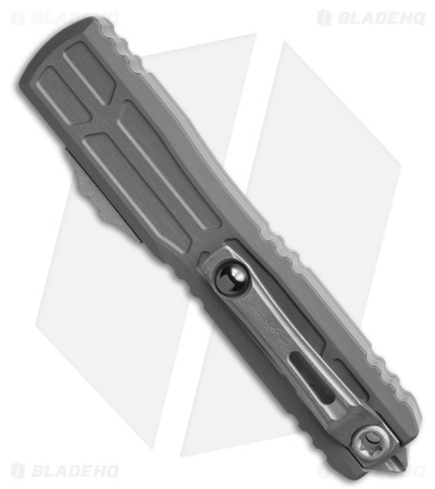 Microtech Ultratech EX-ZBP Interceptor S/E OTF Knife Natural Clear Al(3.5" Apoc)