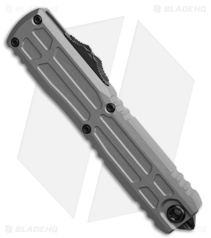 Microtech Ultratech EX-ZBP Interceptor S/E OTF Knife Natural Clear Al (3.5" Blk)