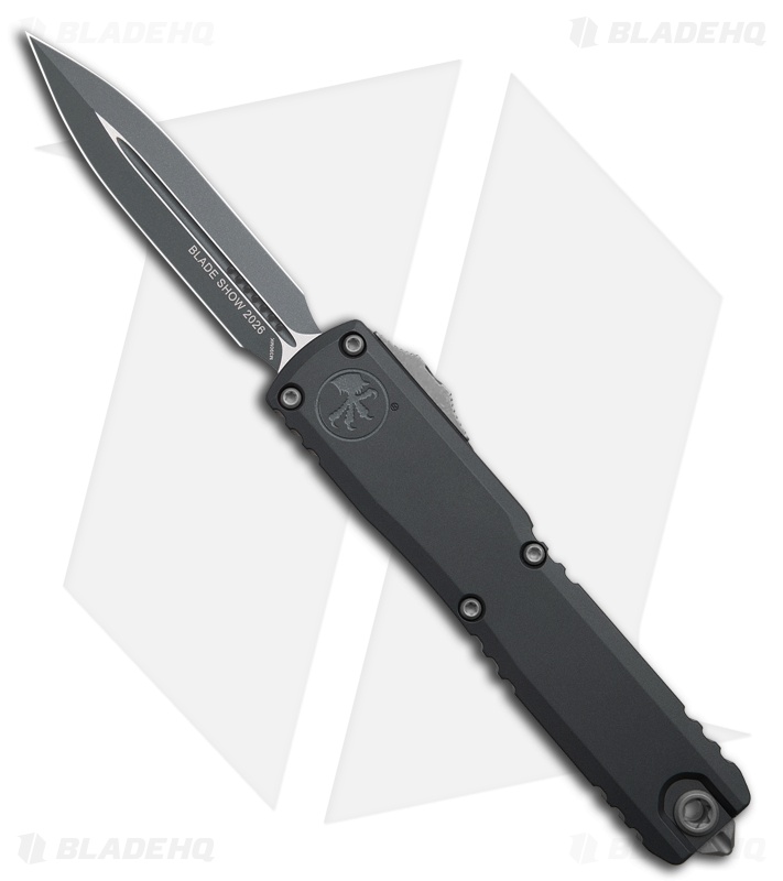 Microtech Ultratech Gen IV Blade Show 2026 D/E OTF Auto Knife Gray Al (3.5" TT)