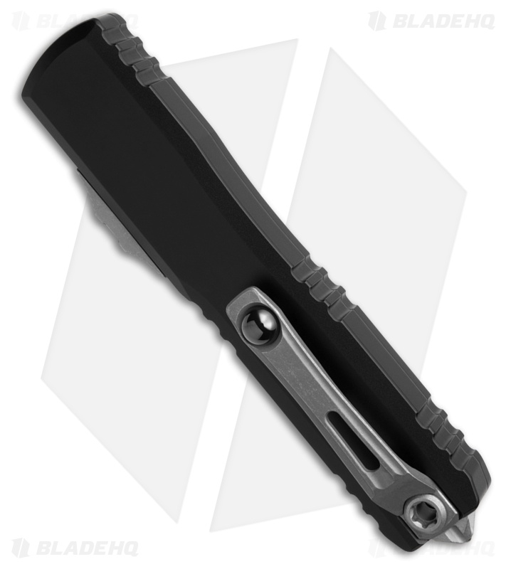 Microtech Ultratech Gen IV D/E OTF Automatic Knife Black Aluminum (3.5" AP Serr)
