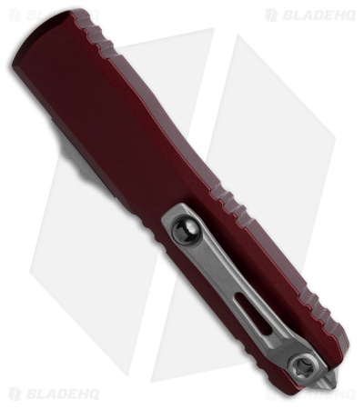 Microtech Ultratech Gen IV D/E OTF Automatic Knife Merlot Red Al (3.5" Apoc)
