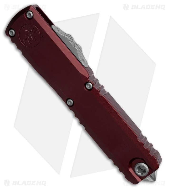 Microtech Ultratech Gen IV D/E OTF Automatic Knife Merlot Red Al (3.5" Apoc)
