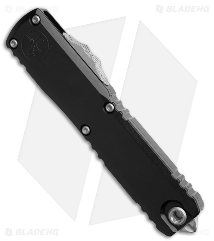 Microtech Ultratech Gen IV D/E OTF Knife Black Aluminum (3.5" Apoc Double FS)