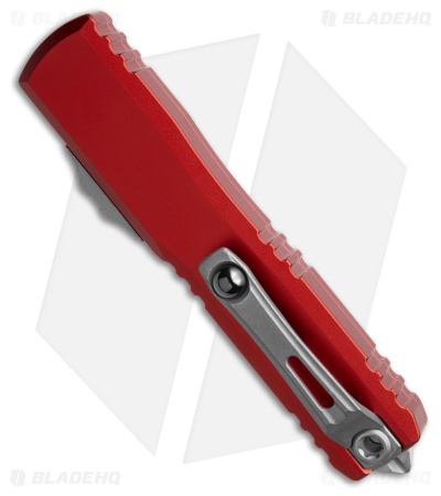 Microtech Ultratech Gen IV S/E OTF Automatic Knife Red Al (3.4" Apocalyptic) 