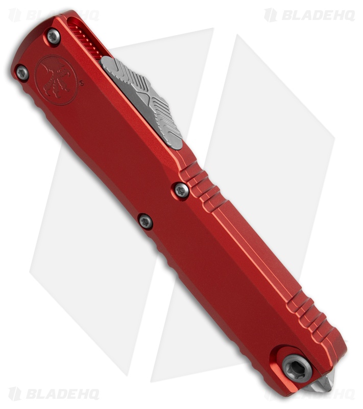 Microtech Ultratech Gen IV S/E OTF Automatic Knife Red Al (3.4" Apocalyptic) 