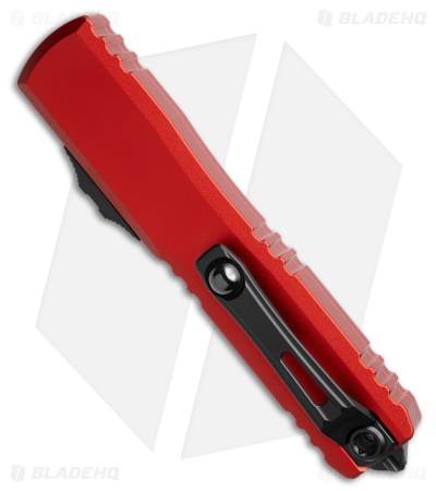 Microtech Ultratech Gen IV S/E OTF Automatic Knife Red Al (3.5" Two-Tone Serr)