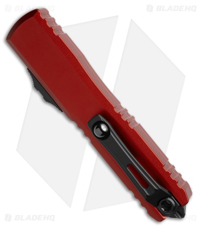 Microtech Ultratech Gen IV S/E OTF Automatic Knife Red Aluminum (3.5" Two-Tone)
