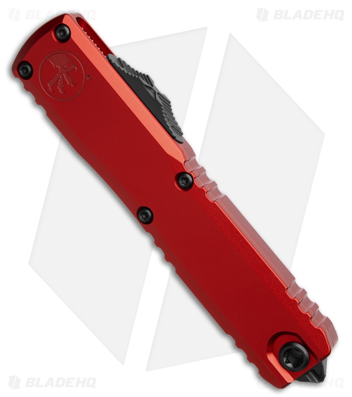 Microtech Ultratech Gen IV S/E OTF Automatic Knife Red Aluminum (3.5" Two-Tone)