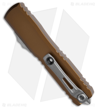 Microtech Ultratech Gen IV T/E OTF Automatic Knife Tan (3.4" Apocalyptic)