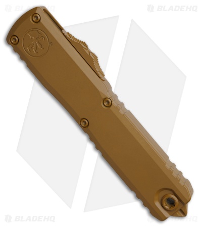 Microtech Ultratech ZBP Gen III D/E OTF Auto Knife Tan Cerakote RAL-8000  (3.5")