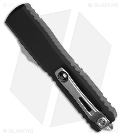 Microtech Ultratech ZBP Gen III D/E OTF Knife Black Aluminum (3.5" SW)