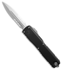 Microtech Ultratech ZBP Gen III D/E OTF Knife Black Aluminum (3.5" SW)